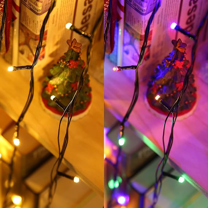 Joomer Color Changing Christmas Lights, 2 Pack Total 144FT 400 LED 12 Modes - Image 6