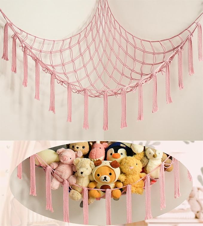 Stuffed Animal Storage Hammock Net by MirolamUS