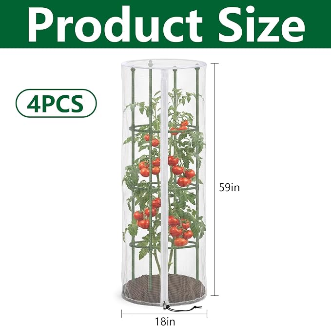 4 Pcs Garden Bird Netting Cover - Image 2