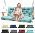 Porch Swing Cushions, Patio Swing Cushions Waterproof by Tycdiose