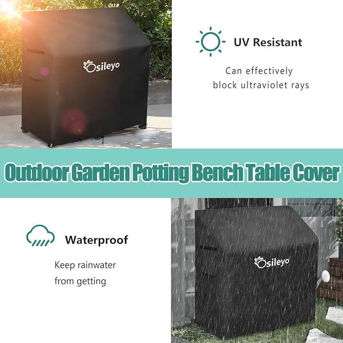 Outdoor Garden Potting Bench Table Cover - Image 5
