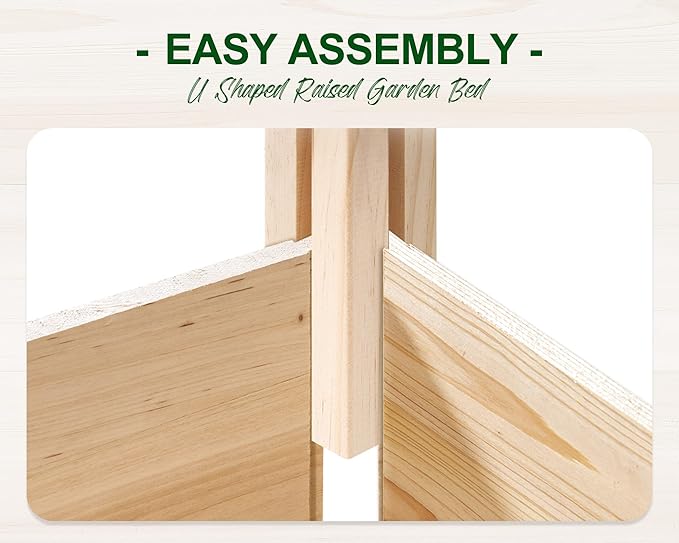 AMERLIFE U-Shaped Raised Garden Bed - Image 6