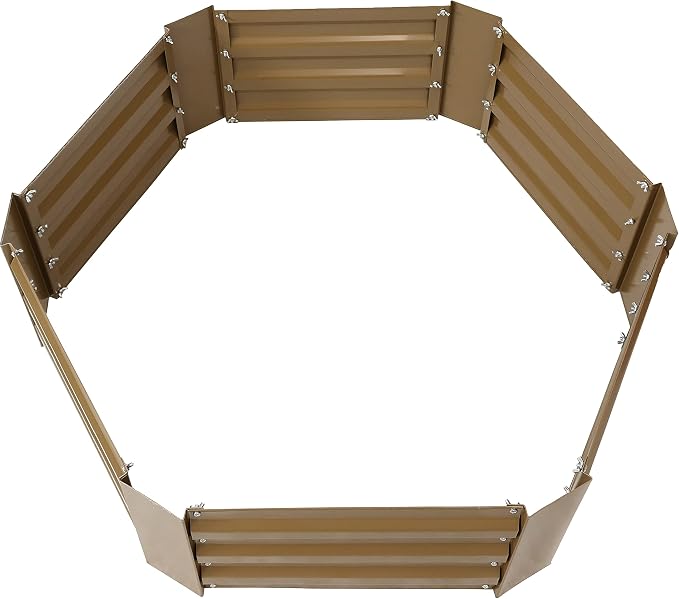 Sunnydaze 11.75" H Raised Metal Garden Bed - Image 9