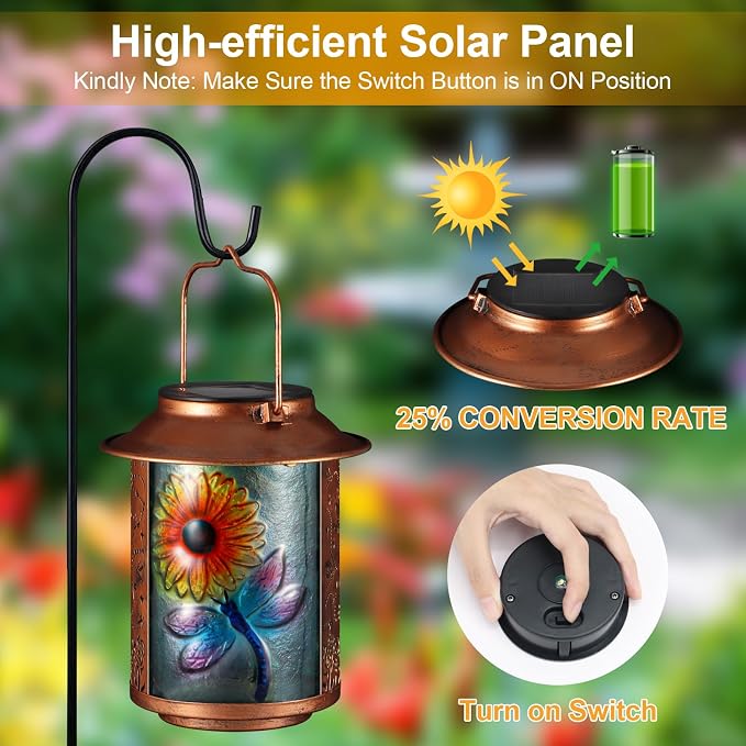 Dragonfly Solar Lanterns Outdoor Waterproof, Birthday Gifts - Image 6