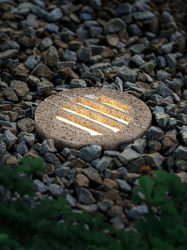 LEONLITE Dia. 4 Inch Well Lights Landscape LED In Ground, Grated Top, 3000K - Image 2