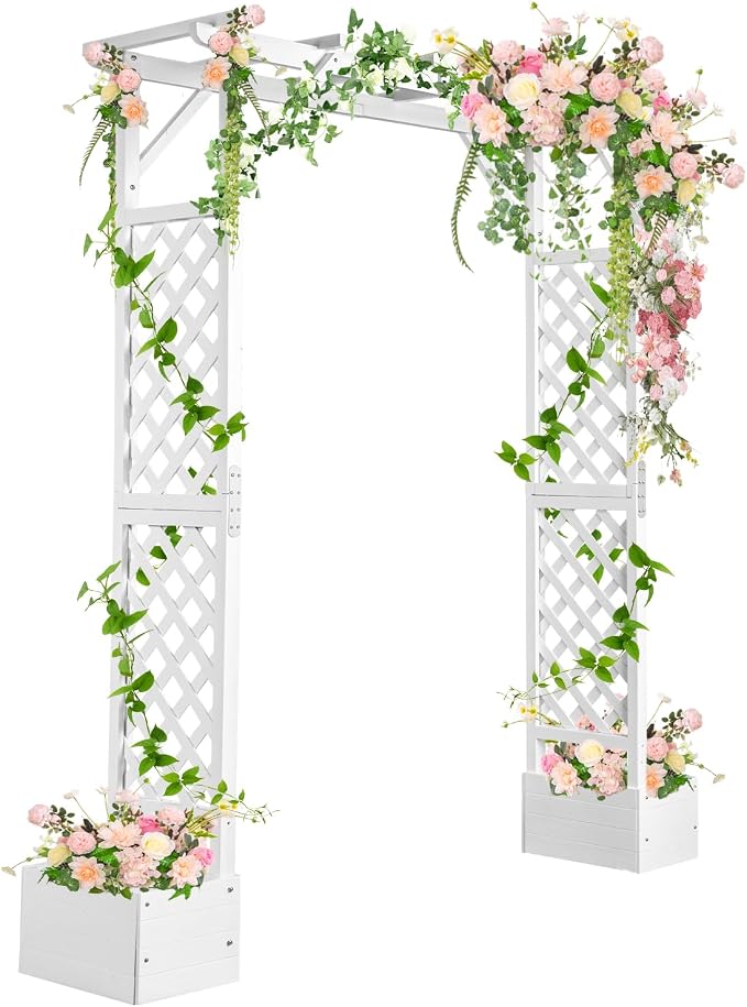 VINGLI Wooden Garden Arbor by VINGLI