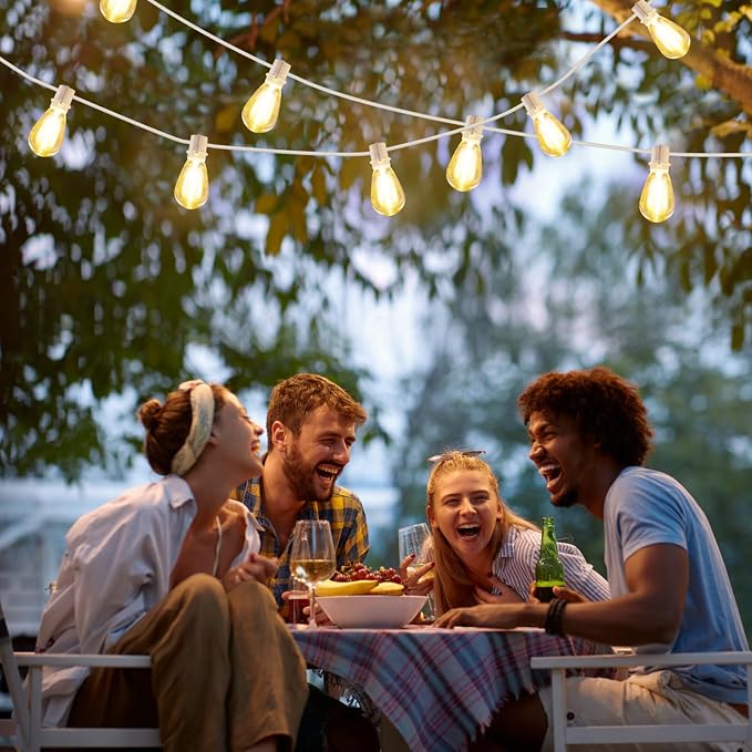 192FT LED Outdoor String Lights, Linkable Patio Light - Image 4