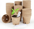 50PCS Peat Pots, 3.15Inch Seed Starting Pots by HXSEMAYIG