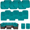 Outdoor Cushions Covers for Patio Furniture, Patio Cushion Covers Replacement by Actualaction