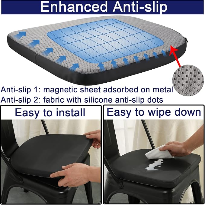 BUYUE 14" Metal Chair Cushion - Image 3