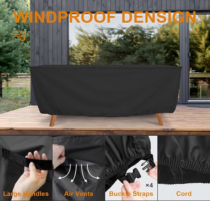 Tempera Outdoor Dining Set Cover - Image 5