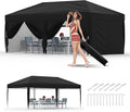 Garvee 10x10 Pop Up Canopy Tent, Heavy Duty Commercial Instant Shelter by Garvee