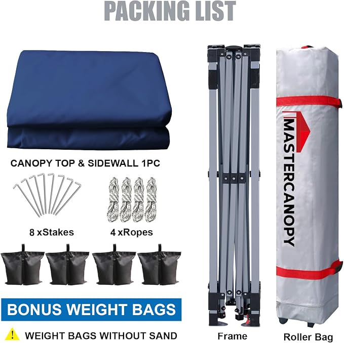 MASTERCANOPY Durable Pop-up Canopy Tent - Image 6