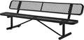 Global Industrial 8'L Heavy Duty Expanded Metal Mesh Bench by GlobalIndustrial