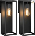 VerRon 2-Pack Outdoor Wall Lanterns, 16” Exterior Waterproof Outdoor Lights by WelcometoVerRon