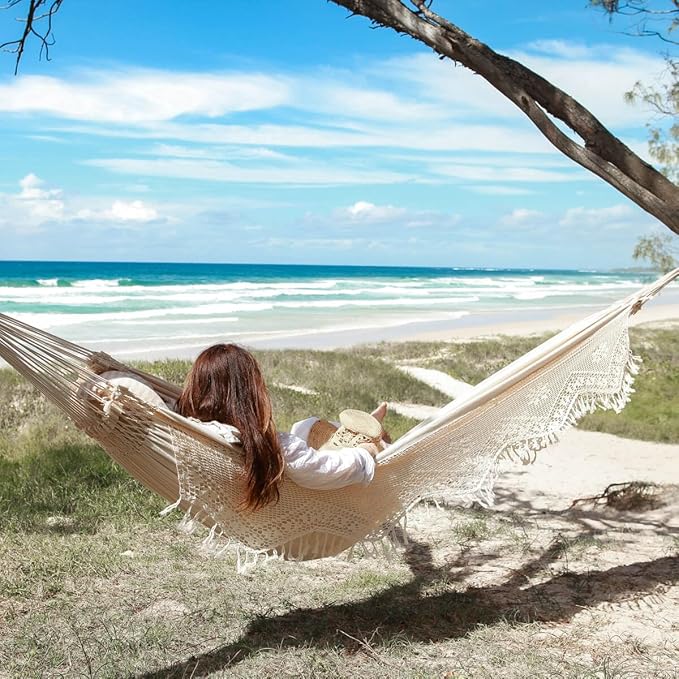 Vivere Authentic Brazilian Elegant Hammock - 450 lb Capacity - Image 2
