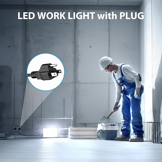 110W Flood Lights Outdoor, LED Work Light - Image 3