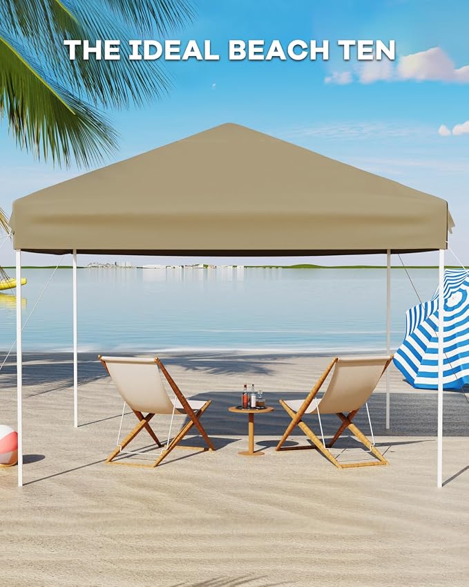 10x10 Pop Up Canopy Tent, Easy Up Canopy - Image 4