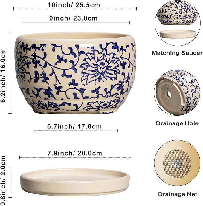 SQOWL 10 Inch Plant Pot Indoor - Image 3