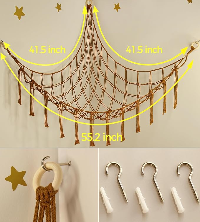 Stuffed Animal Hammock-Large Stuffed Animal Net - Image 6