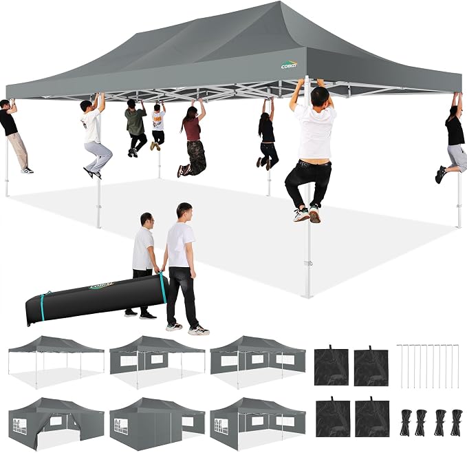 COBIZI 13x26 Heavy Duty Pop Up Canopy by COBIZI