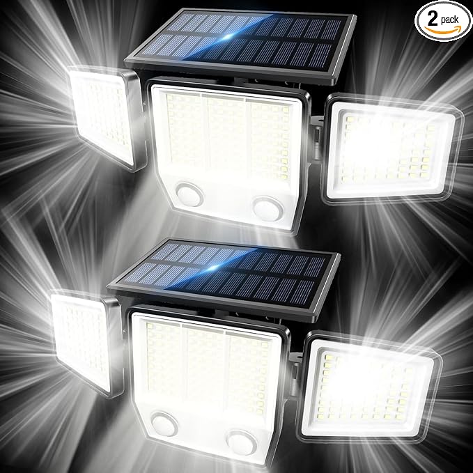 Solar Lights Outdoor Waterproof Motion Sensor by MDCMDCMSolarLightsOutdoor