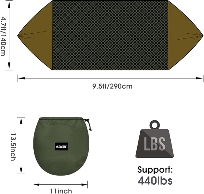 G4Free Large Camping Hammock - Image 4