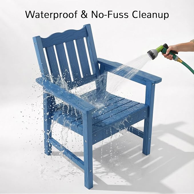 Stoog 3-Piece All-Weather Garden Chairs Set of 2 - Image 9