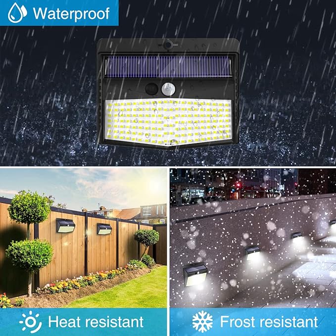 Solar Outdoor Lights, Solar Motion Sensor Security Lights - Image 5