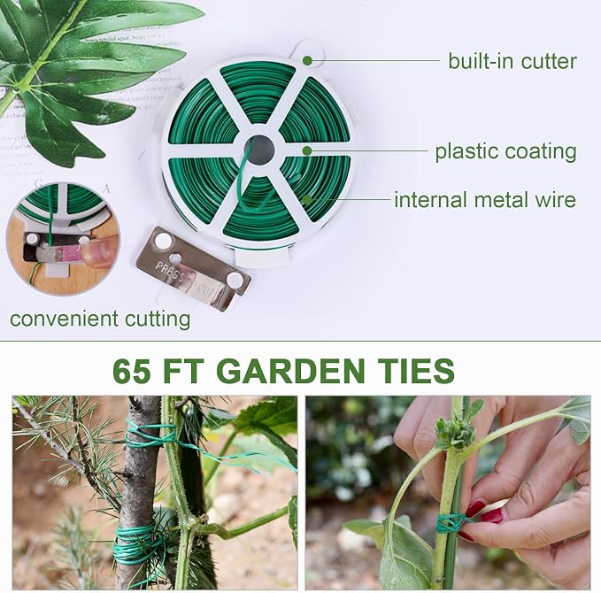 Cucumber Trellis for Raised Bed, Garden Trellis for Climbing Plants Outdoor - Image 5