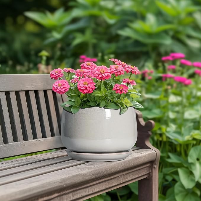 G EPGardening Ceramic Plant Pots - Image 4