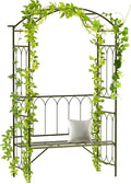 Outsunny Metal Trellis Arbor Arch by Outsunny