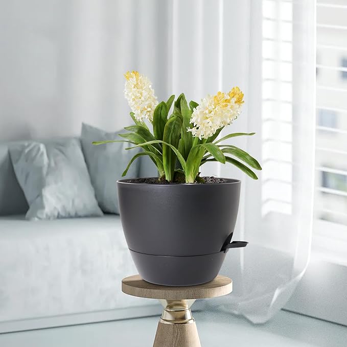 12 inch Large Self Watering Pots - Image 7