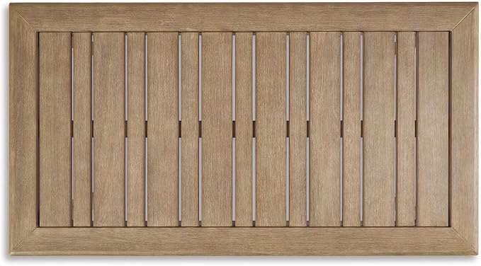Signature Design by Ashley Gerianne Contemporary Outdoor Rectangular Cocktail - Image 6