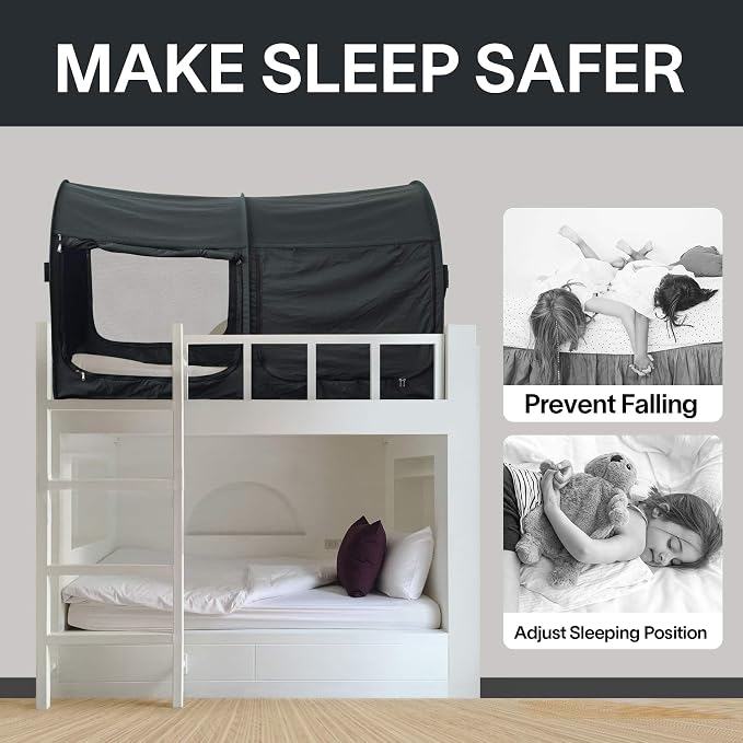 Alvantor® Canopy Bed 2-in-1 Dream Privacy Space Full Size Sleeping Tents Indoor - Image 5