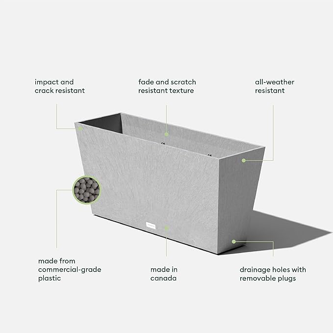 Veradek Midori Long Trough Planter - Image 4