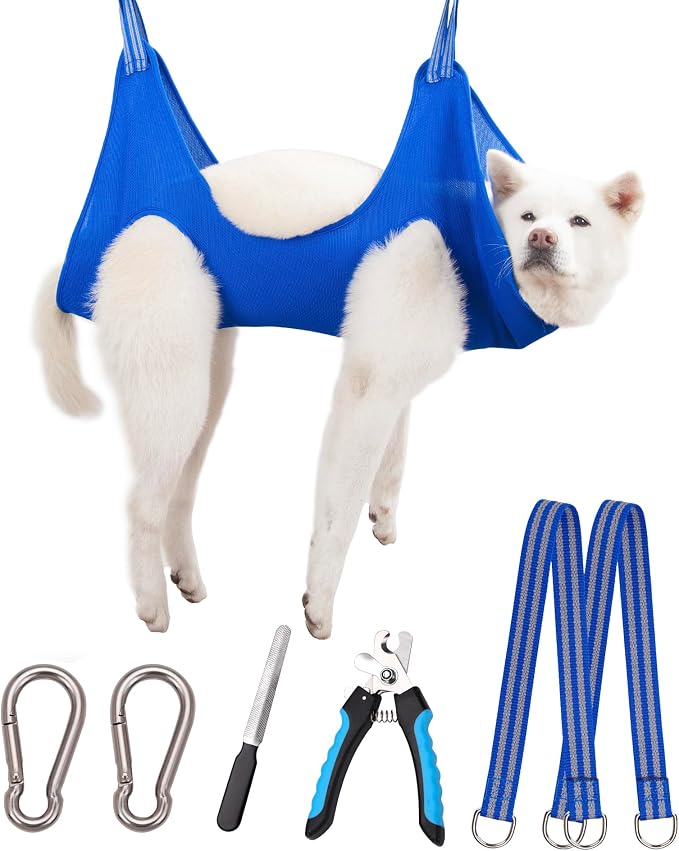 Dog Pet Grooming Hammock, XL Hanging Harness by Kkiimatt