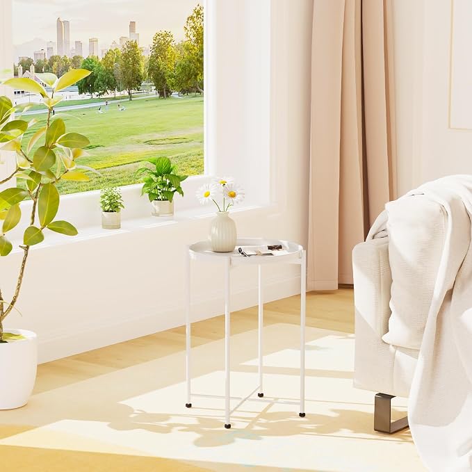 Garden 4 you Small Side Table, Modern Nightstand - Image 4
