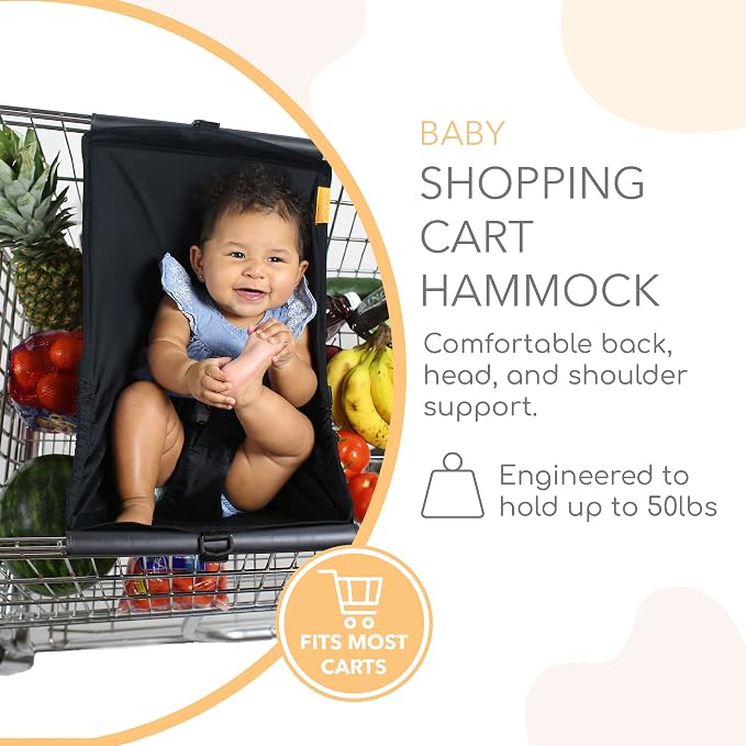 Binxy Baby Shopping Cart Hammock – Infant Seat - Image 4