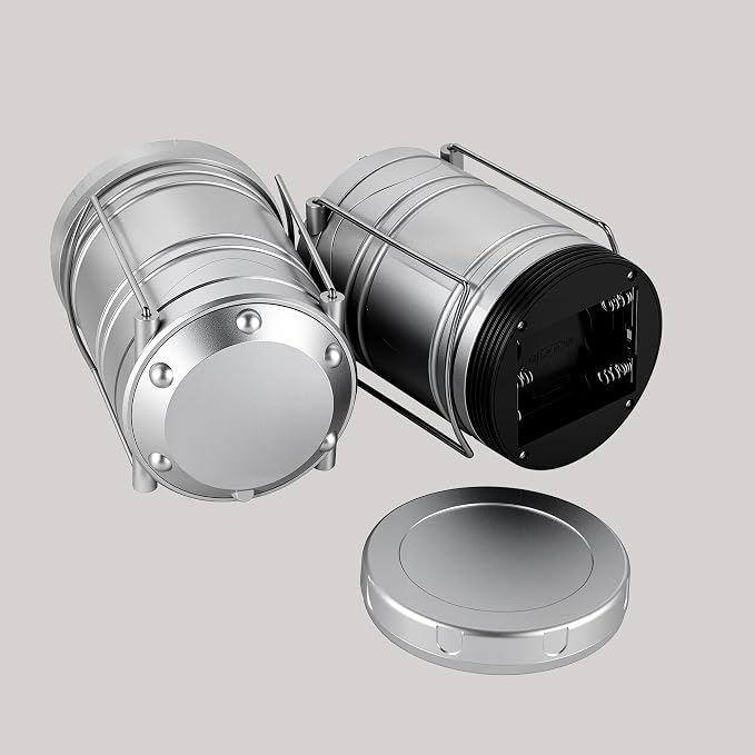 Lichamp LED Camping Lantern, 4 Pack Battery Powered Flashlight - Image 7