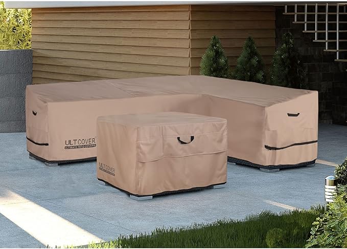 ULTCOVER Patio L-Shaped Right Facing Sofa Cover Waterproof - Image 6
