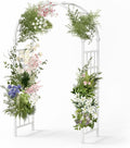 Outvita PVC Garden Arbor, Arch Trellis by Outvita