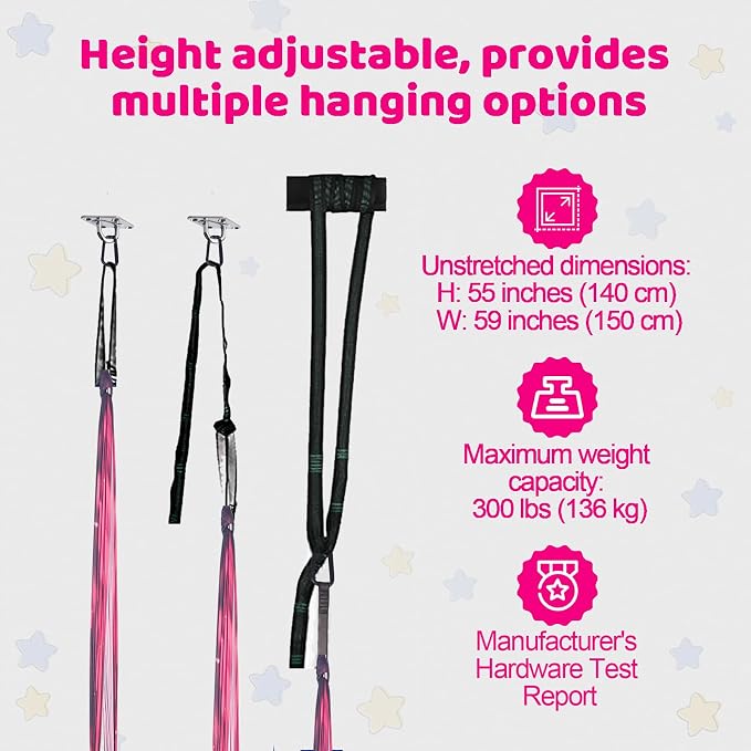 Sensory Swing for Kids Indoor and Outdoor Therapy Cuddle Swing Snuggle Hammock - Image 6