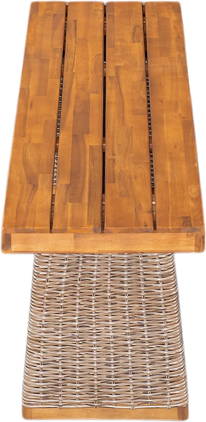Christopher Knight Home Pasco Acacia Wood Outdoor Dining Table Set - Image 16