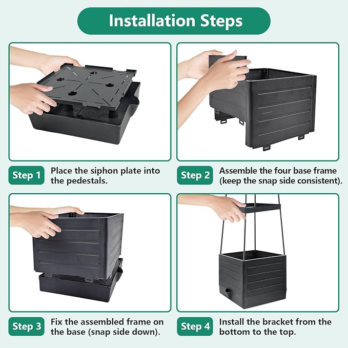 2 Pack Raised Garden Bed Planter Box - Image 4