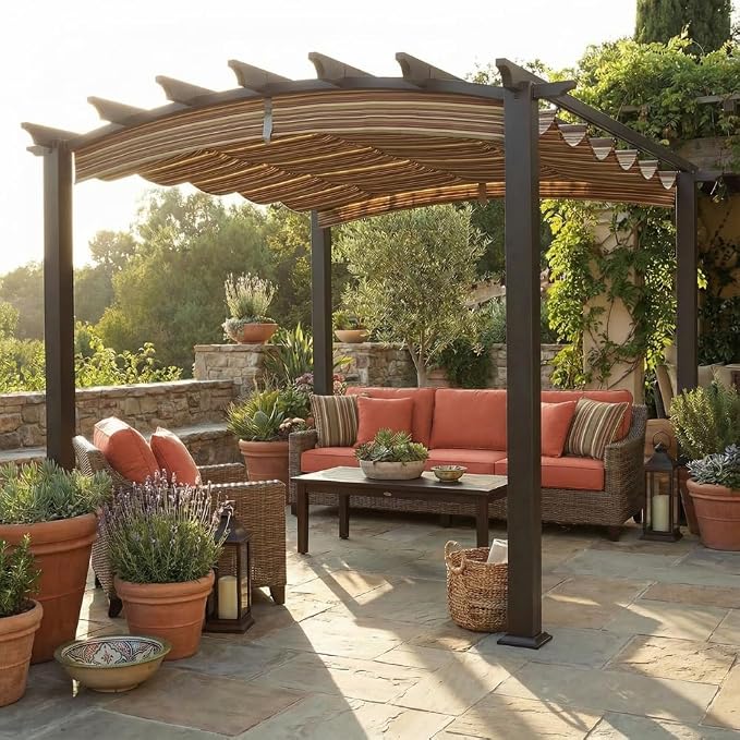 Garden Winds Durable 350 Replacement Canopy Top Compatible - Image 2