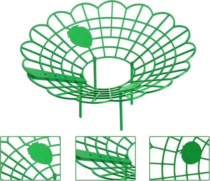 Iceyyyy 6 Pack Strawberry Plant Stand Supports-Strawberry Plant Support Stand - Image 2