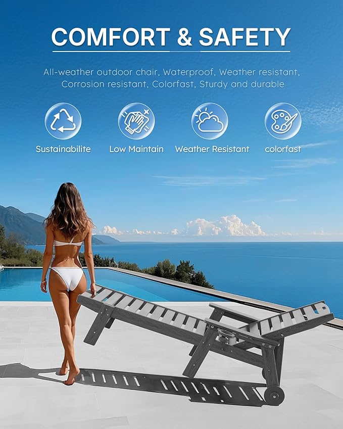 Chaise Lounge Chair Outdoor - Image 7
