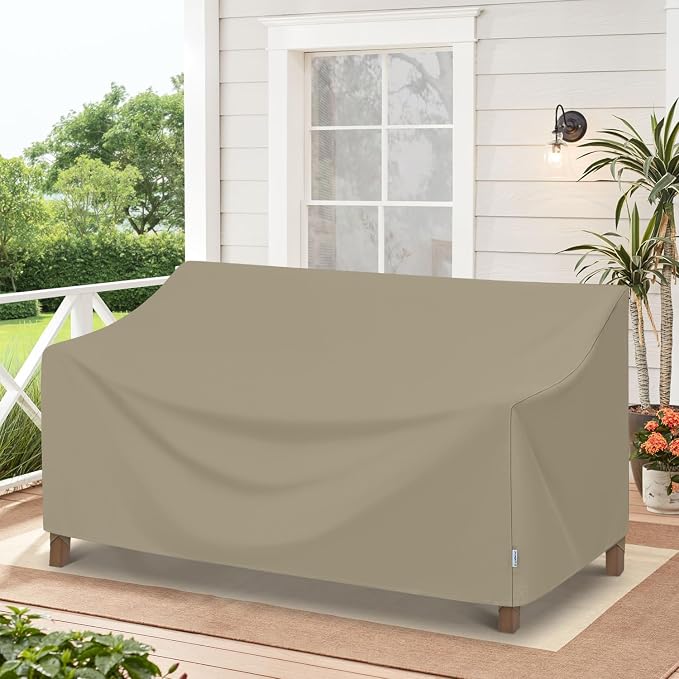 SunPatio Outdoor Sofa Cover 60 Inch, Heavy Duty Waterproof Patio Loveseat Cover - Image 8