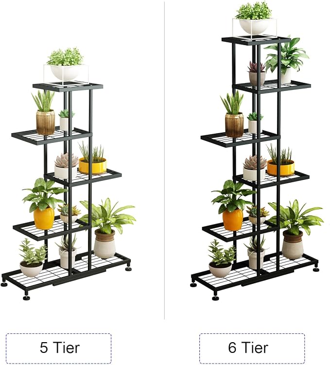 Twhep 5-Tier Iron Plant Stand - Image 5
